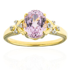 Bague en argent et Kunzite