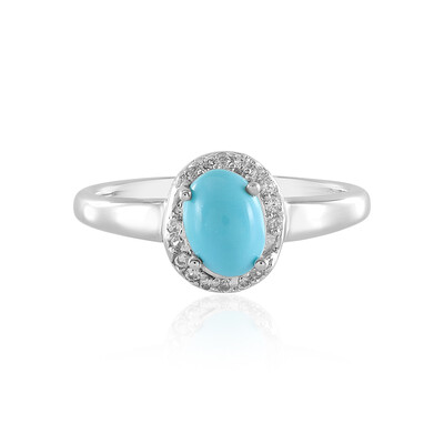 Bague en argent et Turquoise Sleeping Beauty