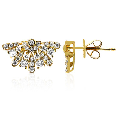 Boucles d'oreilles en or et Diamant I1 (H) (CIRARI)