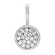 Pendentif en or et Diamant SI1 (H)