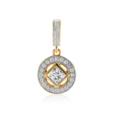 Pendentif en or et Diamant IF (D) (Annette)