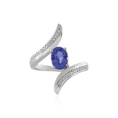 Bague en argent et Tanzanite