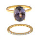 Bague en or et Tanzanite non chauffée