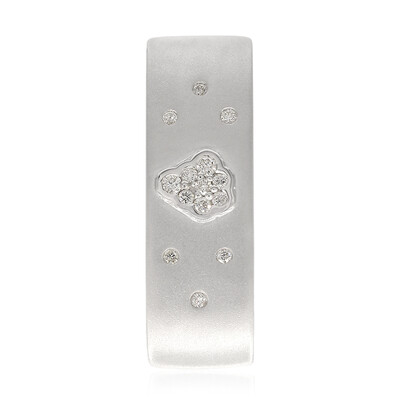 Pendentif en argent et Diamant I1 (G) (Annette)