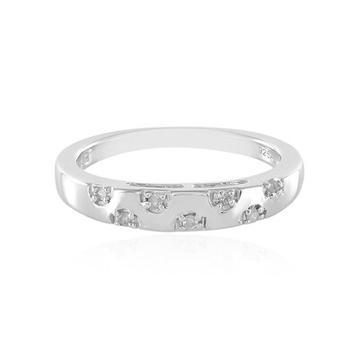 Bague en argent et Diamant I2 (I)