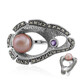 Bague en argent et Perle Ming (Annette classic)