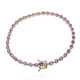 Bracelet en or et Saphir pourpre de Ceylan