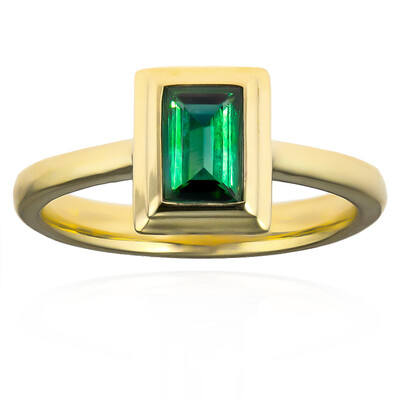 Bague en or et Tourmaline de Golconde (CUSTODANA)