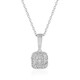 Collier en argent et Diamant I2 (I)