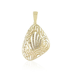 Pendentif en or et Diamant champagne I2 (Ornaments by de Melo)