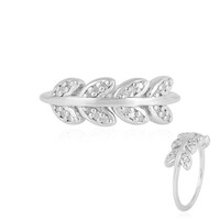 Bague en argent et Diamant I2 (I)