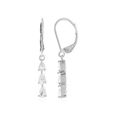 Boucles d'oreilles en argent et Zircon