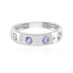 Bague en argent et Tanzanite