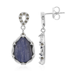 Boucles d'oreilles en argent et Kyanite du Népal (Annette classic)