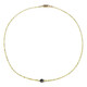 Collier en or et Diamant noir (Adela Gold)