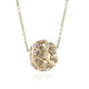 Collier en or et Diamant champagne I3 (de Melo)