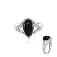 Bague en argent et Onyx noir