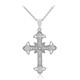 Collier en argent et Topaze blanche