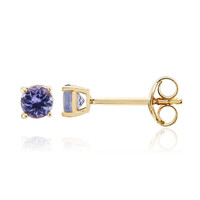 Boucles d'oreilles en argent et Tanzanite