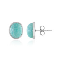 Boucles d'oreilles en argent et Amazonite