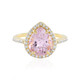 Bague en argent et Kunzite