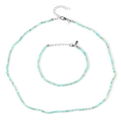 Parure en argent et Amazonite