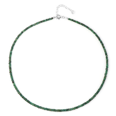 Collier en argent et Emeraude de Zambie