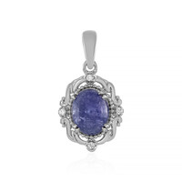 Pendentif en argent et Tanzanite