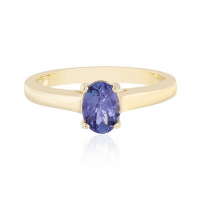 Bague en or et Tanzanite