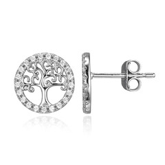 Boucles d'oreilles en argent et Zircon