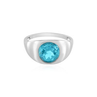 Bague en argent et Topaze Paraiba