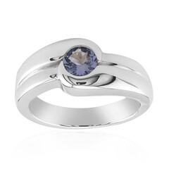 Bague en argent et Tanzanite non chauffée (Pallanova)