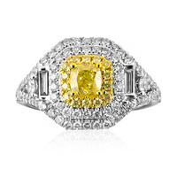 Bague en or et Diamant SI2 jaune (CIRARI)