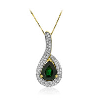 Collier en or et Grenat Tsavorite AAA (CIRARI)