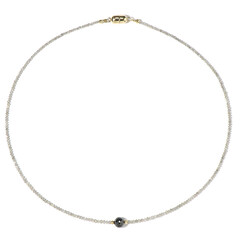 Collier en or et Diamant noir (Adela Gold)