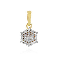 Pendentif en argent et Diamant I2 (I)