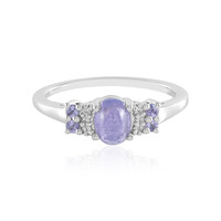 Bague en argent et Tanzanite