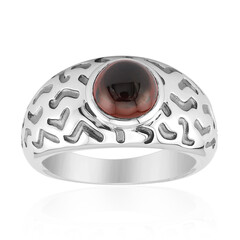 Bague en argent et Grenat du Mozambique (Remy Rotenier)