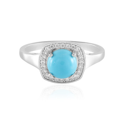 Bague en argent et Turquoise Sleeping Beauty