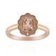 Bague en argent et Morganite