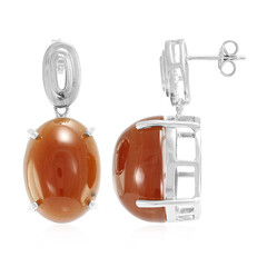 Boucles d'oreilles en argent et Aragonite de Capillitas