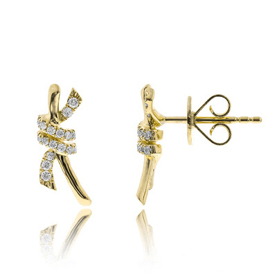 Boucles d'oreilles en or et Diamant I1 (H) (CIRARI)