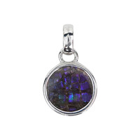 Pendentif en argent et Ammolite