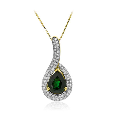 Collier en or et Grenat Tsavorite AAA (CIRARI)