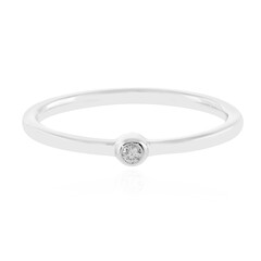 Bague en argent et Diamant I2 (H)