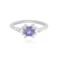 Bague en argent et Tanzanite