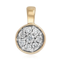 Pendentif en or et Diamant PK (I)