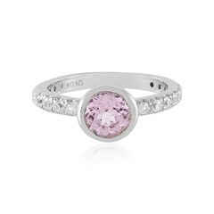 Bague en argent et Kunzite