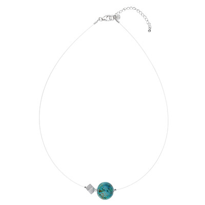 Collier et Opale bleue d'Atacama