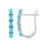 Boucles d'oreilles en argent et Turquoise Sleeping Beauty